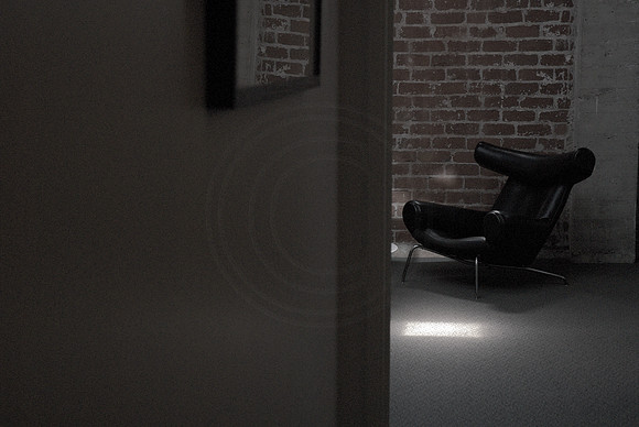 Black Chair At Peace